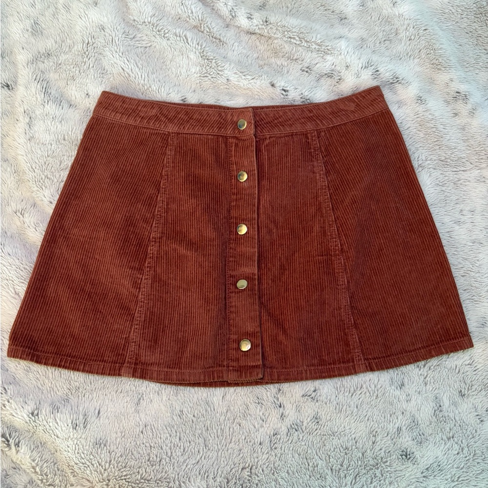 Forever 21 Corduroy Mini Skirt